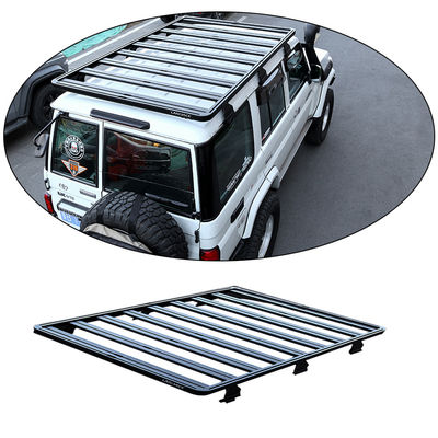 Off Road Land Cruiser LC76 Σειρά 4x4 Θόρυβος στη στέγη στο μαύρο AL6063 SS304 για την Toyota