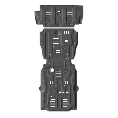 Mercedes-Benz G500 4x4 Συσκευές οχημάτων Πλακέτες προσγείωσης Προστατευτικό χρώμα σασί Μαύρο