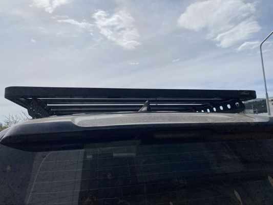 4x4 Εξωτερικά εξαρτήματα οχημάτων Αλουμινένιο ράφι οροφής με επιφάνεια υψηλής και σκόνης