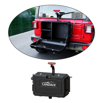 6063 Αλουμινίου Jeep Wrangler JL JK Κουτί αποθήκευσης πίσω από την πόρτα για εξωτερική αποθήκευση εκτός δρόμου