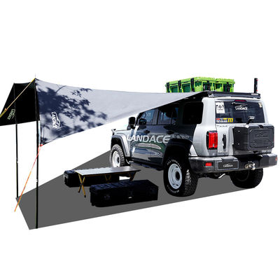Οικουμενικό 4WD Car Tent Ανερόστεγο καταφύγιο με εκτεταμένη τέντα και πλευρικό τοίχο