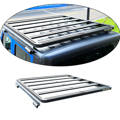 Οροφή Mount Off Road Αλουμίνιο Jeep Wrangler JL JK JT Racks αποσκευών Προσαρμοσμένη επιλογή χρώματος