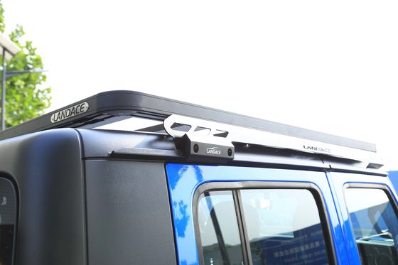 Οροφή Mount Off Road Αλουμίνιο Jeep Wrangler JL JK JT Racks αποσκευών Προσαρμοσμένη επιλογή χρώματος