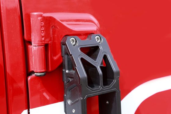 Μαύρο κόκκινο αλουμινένιο πεντάλ για Jeep Wrangler JL 4x4 Off Road Camping Accessories
