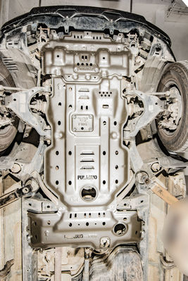 Toyota Prado LC120 Κάτω προστατευτικό κάτω από το σώμα Αλουμινίου κράμα Καλύφτης κινητήρα πλήρης πλάκες ολίσθηση