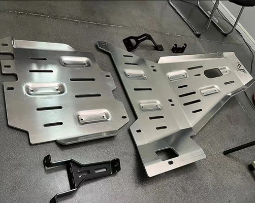 Υψηλή προστατευτική κάλυψη κινητήρα για Jeep Wrangler JL Full Skid Plate 2018- Ασημένιο