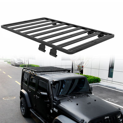 Εύκολη εγκατάσταση ράφια οροφής για Jeep Wrangler JK JT JL Universal Black Powerder επικαλυμμένα