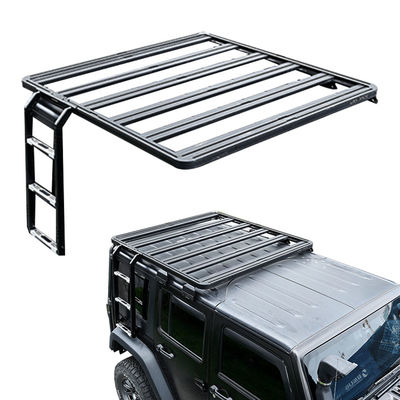 Αλουμινίου 4x4 ράφι οροφής αποσκευών για Jeep Wrangler JK Εύκολη εγκατάσταση