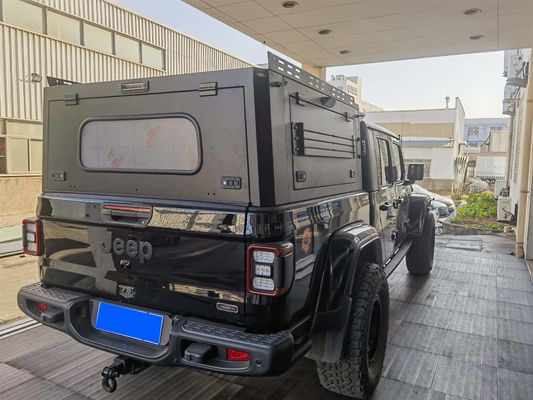 Κλειδωτικό Gladiator JT 4x4 Συσκευές αυτοκινήτου Αλουμινίου κράμα Pickup φορτηγό Κάλυψη κρεβατιού Hardtop Αδιάβροχο κάλυμμα για Jeep