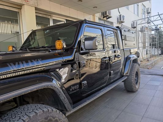 Κλειδωτικό Gladiator JT 4x4 Συσκευές αυτοκινήτου Αλουμινίου κράμα Pickup φορτηγό Κάλυψη κρεβατιού Hardtop Αδιάβροχο κάλυμμα για Jeep