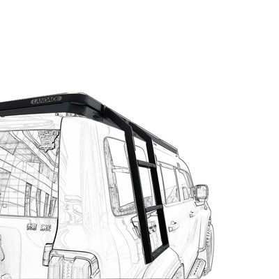 Αναβαθμίστε το 4x4 οχήμα σας με δεξαμενή 300 πλευρική σκάλα Μέγεθος 840 * 400 * 320mm Εύκολη εγκατάσταση