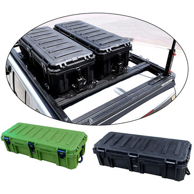 Τελεία επίχρισμα σκόνης 1230*480*350mm Heavy Duty Roof Rack Box αποθήκευσης για την οροφή αυτοκινήτου