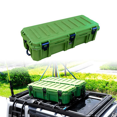 Τελεία επίχρισμα σκόνης 1230*480*350mm Heavy Duty Roof Rack Box αποθήκευσης για την οροφή αυτοκινήτου