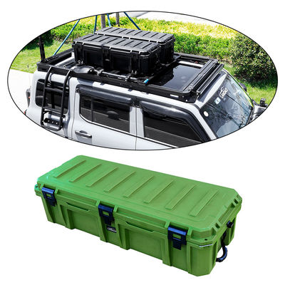 Τελεία επίχρισμα σκόνης 1230*480*350mm Heavy Duty Roof Rack Box αποθήκευσης για την οροφή αυτοκινήτου