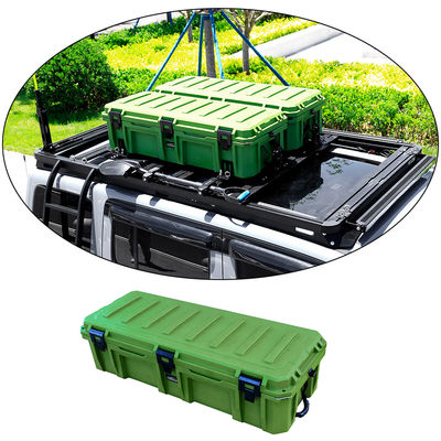 Τελεία επίχρισμα σκόνης 1230*480*350mm Heavy Duty Roof Rack Box αποθήκευσης για την οροφή αυτοκινήτου