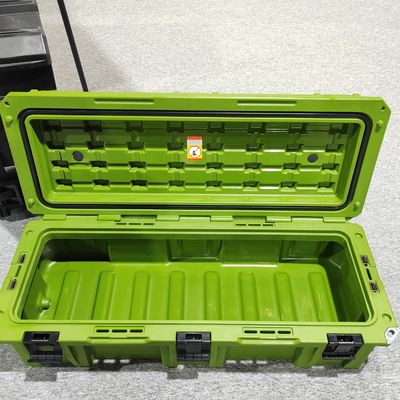 Τελεία επίχρισμα σκόνης 1230*480*350mm Heavy Duty Roof Rack Box αποθήκευσης για την οροφή αυτοκινήτου