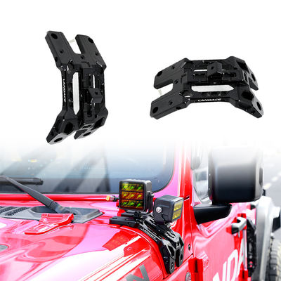 2018-2019 Wrangler JL Gladiator JT Αλουμινίου Σύνθετο Α-Στήλος Παρορρυπικό Παράθυρο Φως Εγκαταστάσεις Κράτη