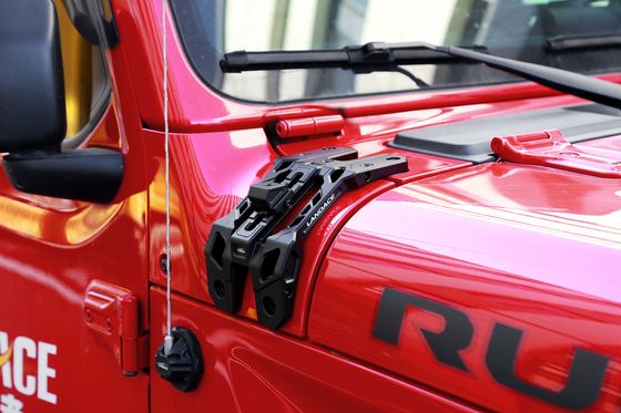 Μαύρες λαμπρές θραύσεις για τοποθέτηση για Wrangler JL