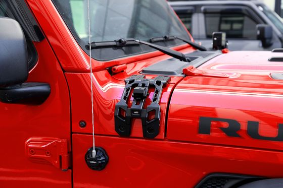 Μαύρες λαμπρές θραύσεις για τοποθέτηση για Wrangler JL