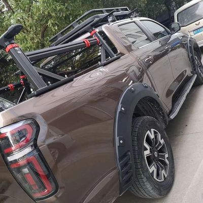 Υψηλό Αλουμίνιο Φορτηγό κρεβάτι Rack Roll Bar για τη μεταφορά μεγαλύτερων αντικειμένων σε JEEP