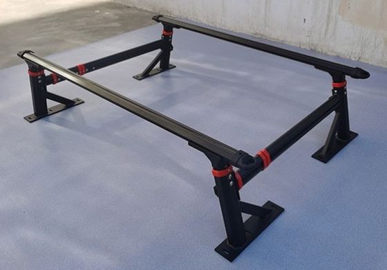 Υψηλό Αλουμίνιο Φορτηγό κρεβάτι Rack Roll Bar για τη μεταφορά μεγαλύτερων αντικειμένων σε JEEP