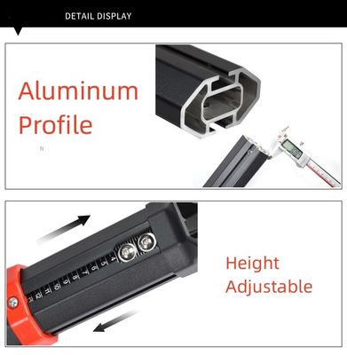 Υψηλό Αλουμίνιο Φορτηγό κρεβάτι Rack Roll Bar για τη μεταφορά μεγαλύτερων αντικειμένων σε JEEP