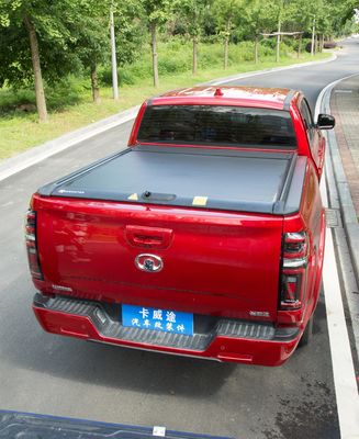 Μεγάλο τείχος pick up φορτηγό κάλυψη κρεβατιού με υλικό κράματος αλουμινίου και αναδιπλούμενο σχεδιασμό