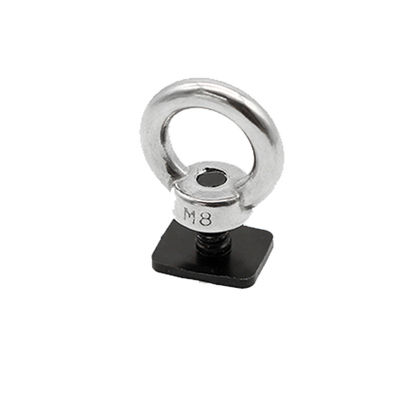 Παγκόσμιο μαύρο ανοξείδωτο χάλυβα Eye Bolt Eye Nut για 4x4 ράφι οροφής αποσκευών