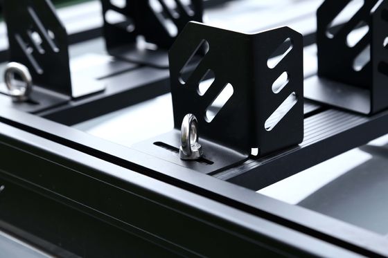 Παγκόσμιο μαύρο ανοξείδωτο χάλυβα Eye Bolt Eye Nut για 4x4 ράφι οροφής αποσκευών
