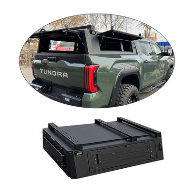 2023 Toyota Tundra Hardtop Canopy Locking Function Σύστημα ράφι κρεβατιού φορτηγού από κράμα αλουμινίου
