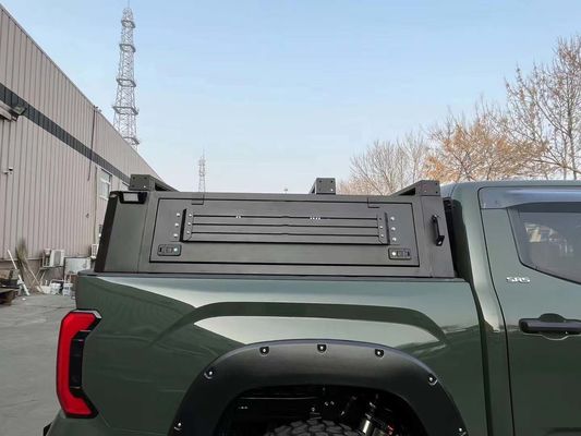 Μαύρη Toyota Tundra Pickup Καλύφισμα κρεβατιού με τοποθέτηση κορμού και κατασκευή από αλουμίνιο