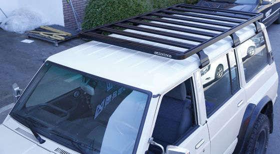 1400*1320*55MM Μαύρα ράφια στέγης για Jeep Wrangler JL JK Toyota Land Cruiser και περισσότερα