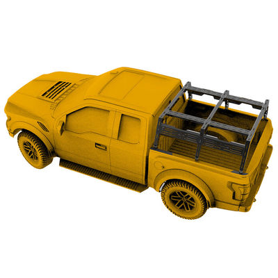 Αλουμινίου συνδυασμού Jeep Gladiator Ladder Rack OEM Truck Topper Rack