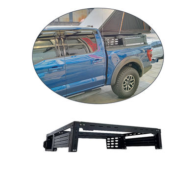Ford F150 Φορτηγός Φόρτωμα Ράκ ρυθμιζόμενο ράβδος κυλίνδρου αλουμινίου κράμα Rack μεταφοράς