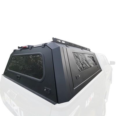 Jeep Gladiator Pickup Truck Bed Canopy Topper σε υψηλή μαύρη σκόνη επικαλυμμένο φινίρισμα