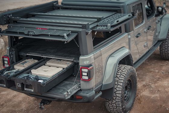 Έτος 2020- JEEP Pickup 4x4 Semi-High Bed Canopy για επιπλέον χώρο αποθήκευσης