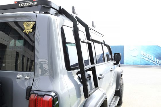 BLACK Tank 300 500 4x4 Offroad Accessories Οροφή αυτοκινήτου Μαγνητικό πλευρικό σκαλοπάτι Υψηλό βάρος 300KG