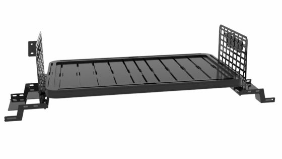 2018- Προσαρμοσμένο Qingdao Landace Off-road Vehicle Storage Shelf για το Jeep Wrangler JK BLACK