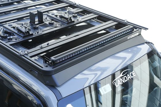Το σύστημα επέκτασης των ράφων οροφής Toyota Jeep Nissan με πλευρική σκάλα και οροφή