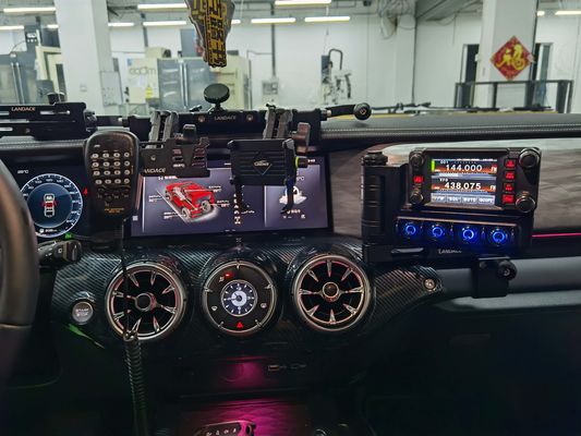 Jeep Wrangler JL Μπροϊνό Πίνακα Αλουμινίου Πίνακα διακόπτη με πιστοποιητικό ISO9001 2015