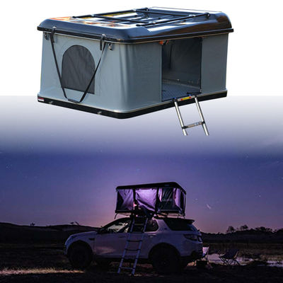 2000-3000 mm Αδιάβροχη εξωτερική σκηνή σκληρό κέλυφος αλουμίνιο οροφή Πάνω σκηνή για κάμπινγκ 4x4