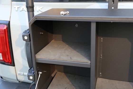 Off-Road Νέο σχεδιασμό Power Coating Wrangler Tailgate Εξωτερικό κουτί αποθήκευσης για δεξαμενή 300 BJ40 Για Wrangler JL JK δεξαμενή 300 BJ40