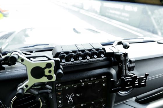 Μαύρο Πολυλειτουργικό 4x4 Wrangler JL Κεντρική κονσόλα Κράτησης Τηλεφώνου για Jeep