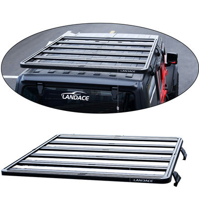 28kg Παγκόσμια 4x4 Racks οροφής Off Road Car Roof Πλατφόρμα Αλουμινίου Σύνθετο Car Cargo Roof Rack Για Jeep Wrangler