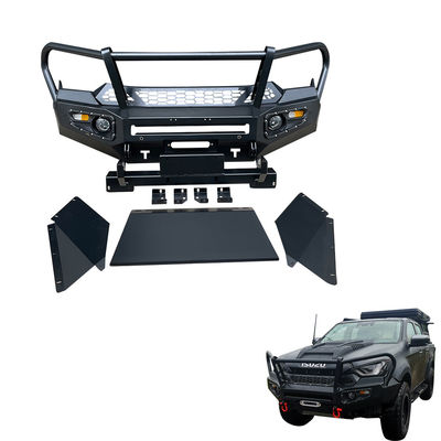 Εγκατάσταση Original Car Hole Off Road Steel Heavy Duty Winch Bumper Guard για το ISUZU Dmax