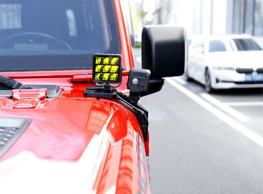 Κράτες τοποθέτησης φωτισμού ομίχλης για Jeep Wrangler JL με τεχνολογία CNC