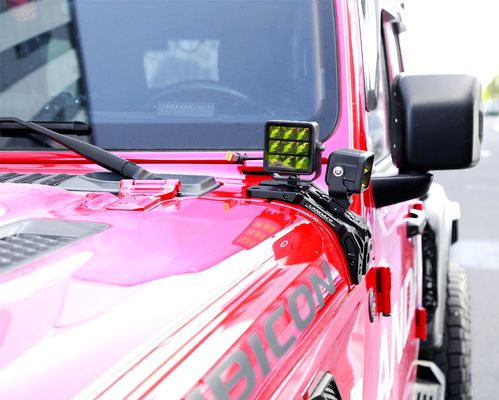 4x4 Εξωτερικά εξαρτήματα οχημάτων CNC Εργαστηριακές ελαφριές στήλες για το Jeep Wrangler
