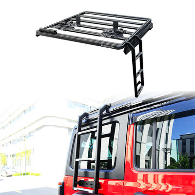18-23 Wrangler Rubicon Jeep Side Ladder Ανθεκτικό υλικό από χάλυβα για περιπέτειες εκτός δρόμου