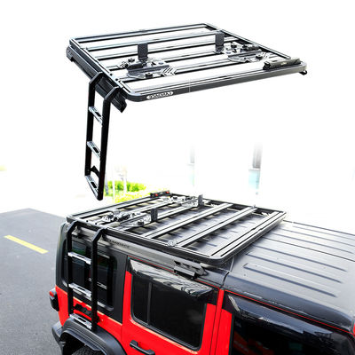 18-23 Wrangler Rubicon Jeep Side Ladder Ανθεκτικό υλικό από χάλυβα για περιπέτειες εκτός δρόμου
