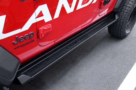Χοντρό επικαλυμμένο Running Board Πλαίσιο Πεντάλ Πτώμα Για Jeep Wrangler JL Αθλήματα